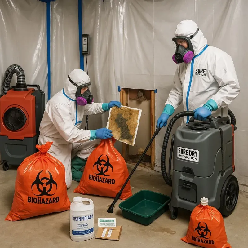 Contaminated Water Handling Protocols process in Renville County, MN